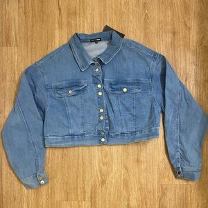 Fashion Nova Light Blue Jean Jacket